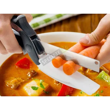 Кухненска ножица с дъска Clever Cutter