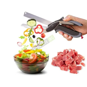 Кухненска ножица с дъска Clever Cutter