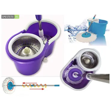 Революционен моп с центрофуга Spin Mop