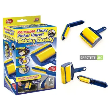 Комплект ролери за премахване на косми и прах - Sticky Buddy