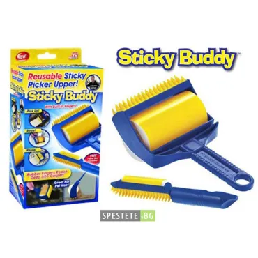 Комплект ролери за премахване на косми и прах - Sticky Buddy