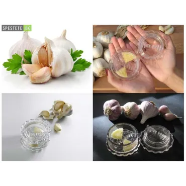 Многофункционална изтисквачка-трошачка за чесън Garlic Twist