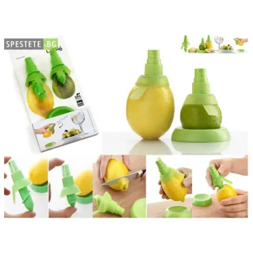 Комплект 2бр. спрей за лимонов сок и чинийка - Lemon Spray