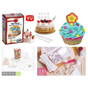 Cake Decorating Kit - комплект за декориране на торти и сладкиши