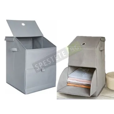 Текстилна кутия с 2 отделения