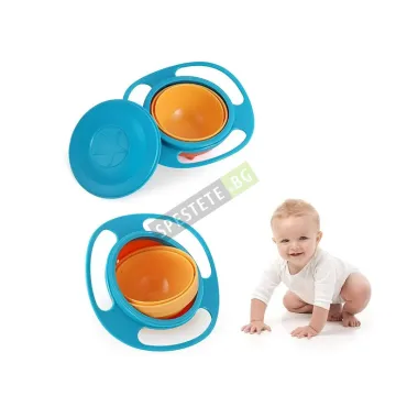 Неразливаща се детска купа за хранене