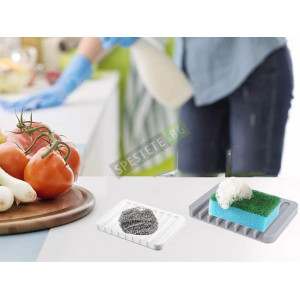 Антибактериална силиконова поставка за сапун