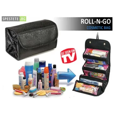 Органайзер за козметика, с който всичко си идва на мястото - Roll-N-Go