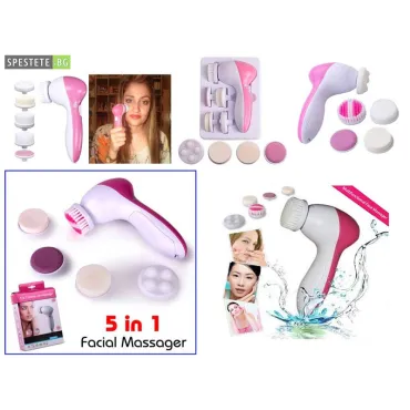 Масажор за красива кожа на лицето 5in1 Beauty care massager