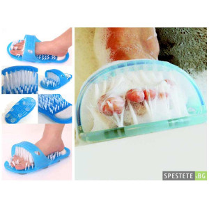 Ексфолиране на загрубялата кожа на краката с Easy Feet