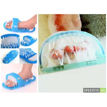 Ексфолиране на загрубялата кожа на краката с Easy Feet